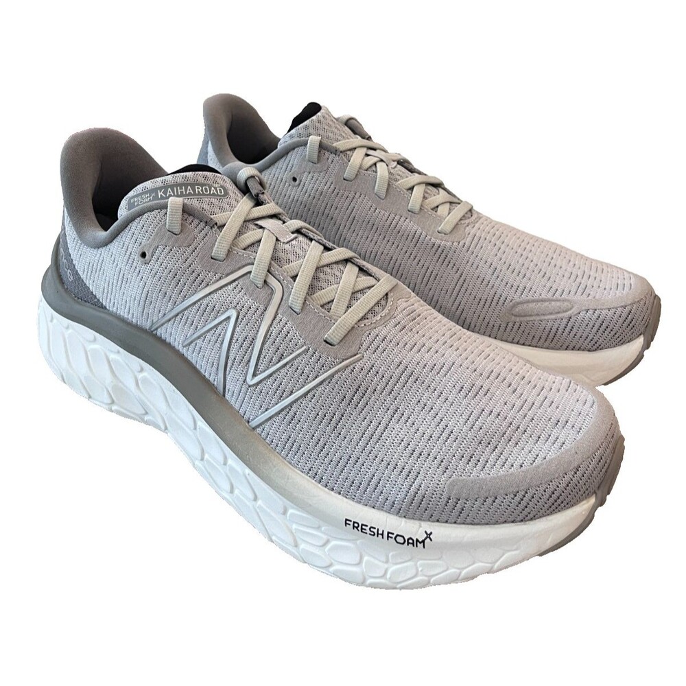 NEW BALANCE FRESH FOAM X KAIHA ROAD V1 New Size 10.5 D RUNNING SHOE Grey sneaker